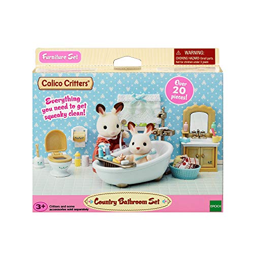 Calico Critters CC1748 Country Bathroom Set - Toy Dollhouse Furniture And Accessories Set thumb #5