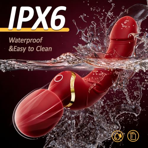 Image of Sex Toys Vibrators Wand Dildos - Adult Toys for Women Clit G Spot Anus Stimulation, Rechargeable Waterproof Quiet Massager with 9 Powerful Vibrations, Female Womens Couples Adult Sex Toys Vibrators