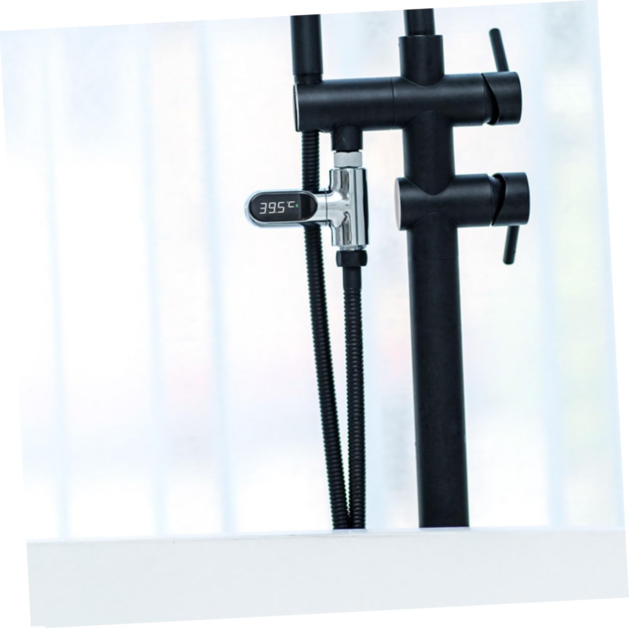 SUPVOX Thermomètre Numérique pour avec Affichage LED Jauge de Température de Eau pour Mesure Précise Design Étanche et Rotatif sans Piles Nécessaires