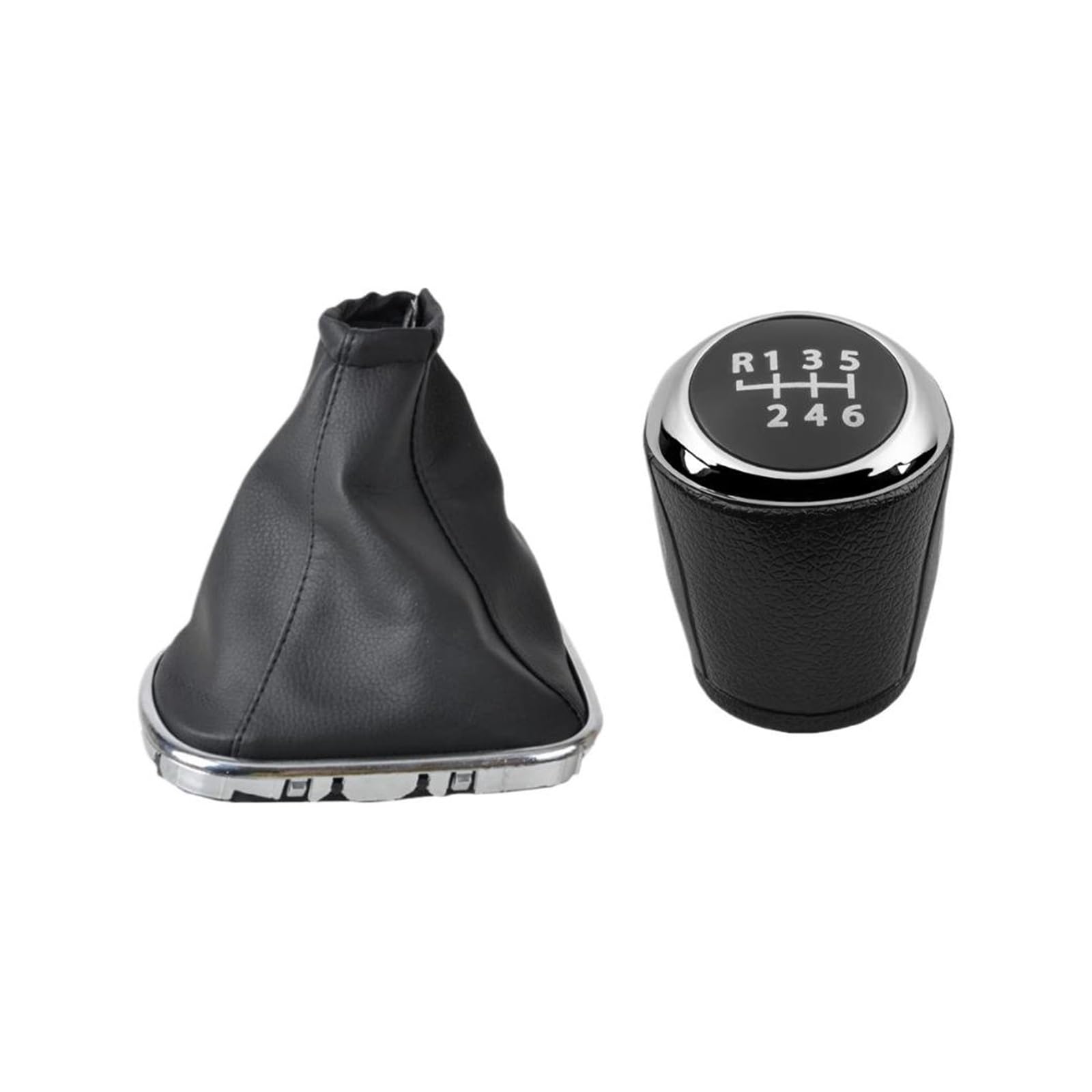 Mkgkacvcpt 6 Speed Combo Gear Knob For Chevrolet Cruze 2008-2015 Black Stylish