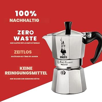 Bialetti Moka Express 1 cup espresso maker