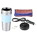 Bouilloire de Voiture Électrique, Keenso 350ml 12V Tasse de Chauffage de Voyage Bouillant la Tasse de Café de Voiture de Chauffage avec l'Allume-cigare