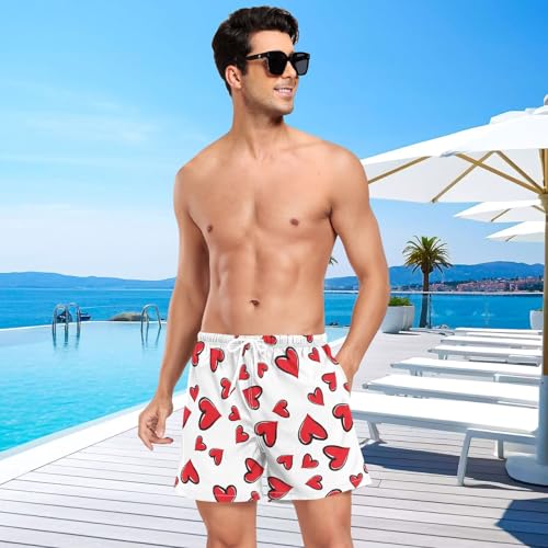Men's Athletic Shorts Ice Cream Doughnuts Cupcakes Mens Gym Running Shorts for Men Boys Quick Dry S4