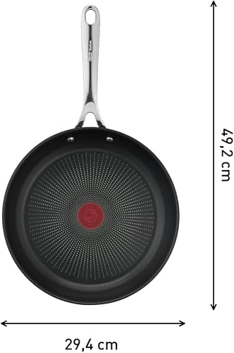 Tefal Jamie Oliver Cook's Direct Frying Pan 28cm, Non-Stick Titanium Coating, Thermo-Signal™ Heat Indicator, Induction Compatible, Oven Safe, 10-Year Guarantee - 7