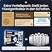 3-in-1 Entkalker für Kaffeevollautomaten & Kaffeemaschinen (55 Stück) - Entkalkungstabletten für Siemens EQ-Serie, Delonghi, Jura, Krups, Bosch, Miele, Melitta, Tassimo, WMF