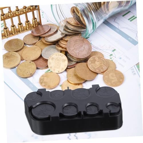 Caja organizadora de monedas portátil de plástico miniatura 7
