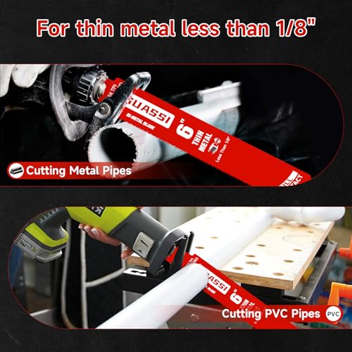 Guassi 15-Pack High TPI Saw Blades