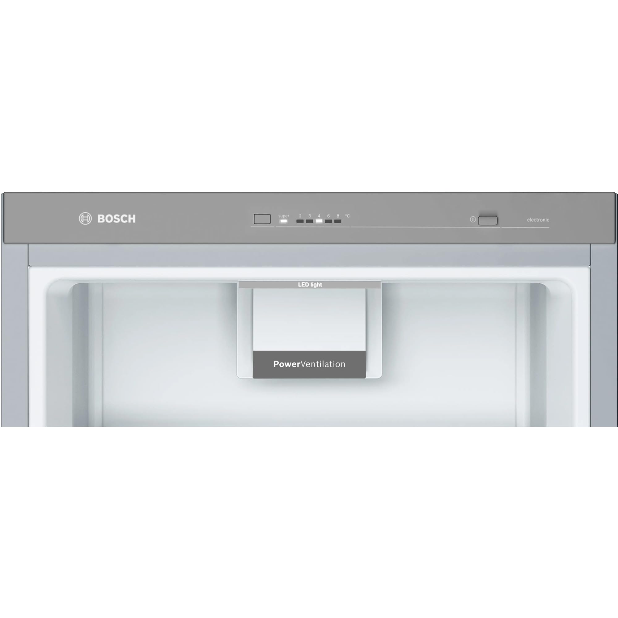 Bosch KSV33VLEP-Série 4 Réfrigérateur pose-libre - 324 litres - 176 x 60 cm - Inox