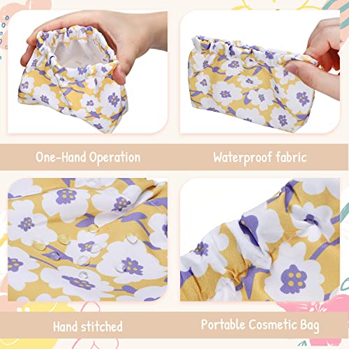 Buryeah 9 Pcs Mini Makeup Bag for Purse Cosmetic Bag Small Pouches Waterproof Travel Lipstick Organizer for Women(4.7 x 5.1 Inch)3