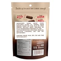 Vista 3 de Pirucream Bites - Paquete variado de obleas enrolladas finas y crujientes, 2 avellanas de chocolate, 1 chocolate doble y 1 crema de coco, 7 onzas