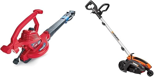 Toro 51621 UltraPlus - Aspiradora sopladora de hojas, velocidad variable (hasta 250 mph) con impulsor de metal, 12 amperios, rojo y Worx WG896 12