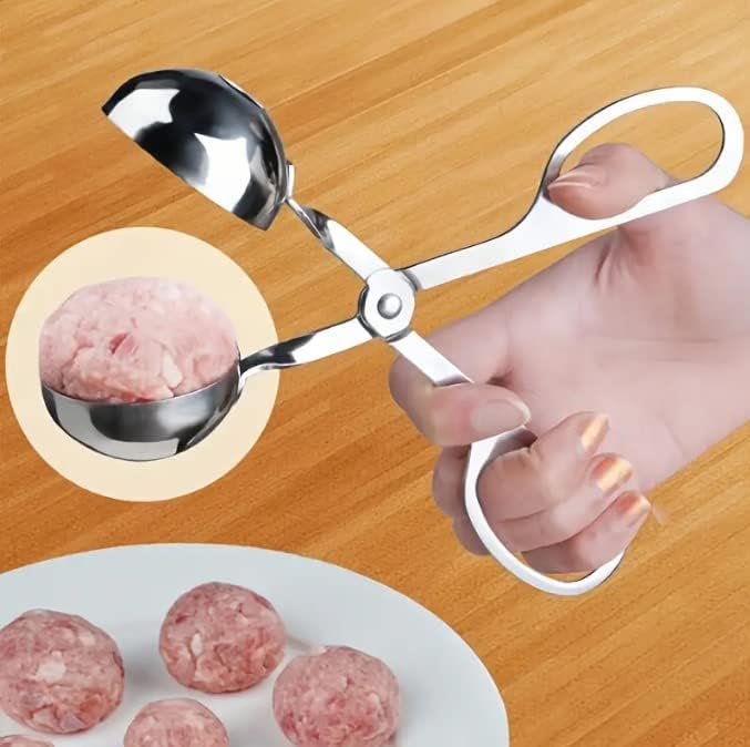 1pc Meat Ballers, Stainless Steel NonStick Meatball Maker