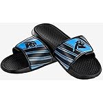 FOCO Carolina Panthers NFL Mens Legacy Sport Slide - L
