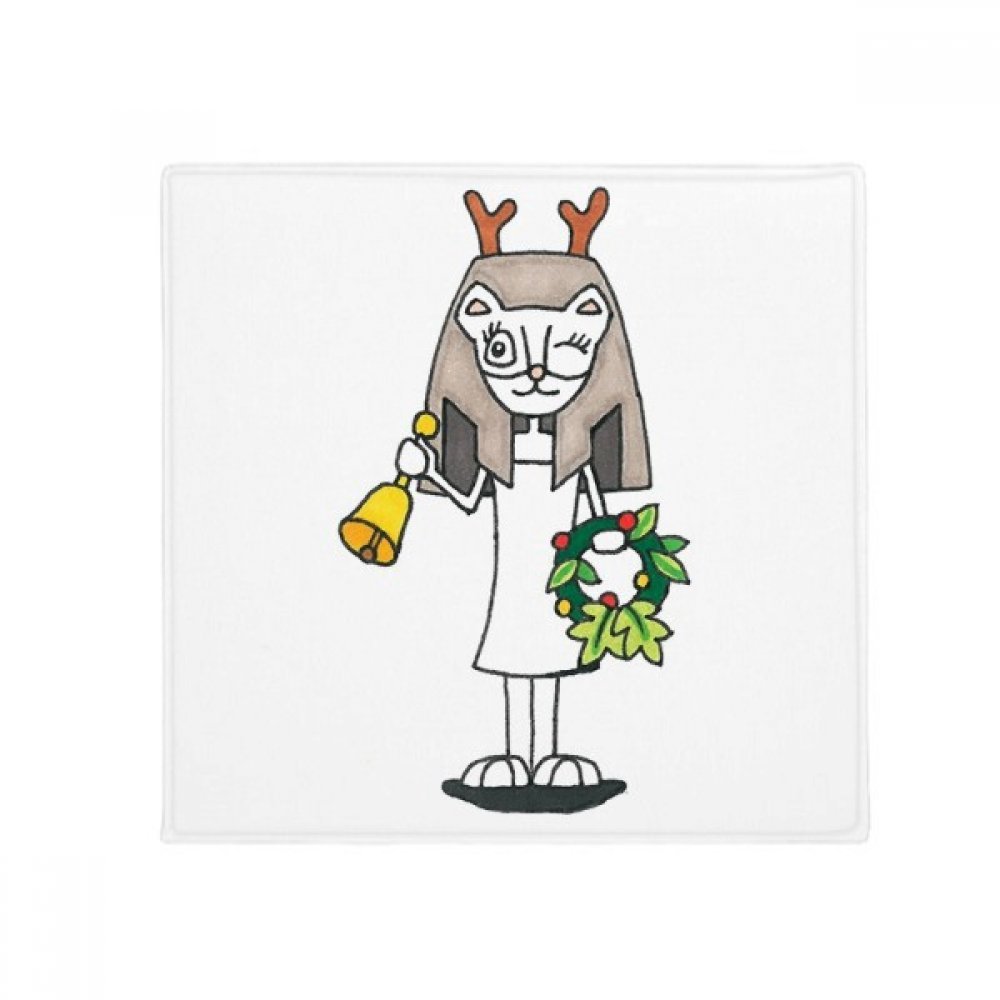 Tapis pour animaux Antlers Bastet de Bell antidérapant multiusage 50x50cm