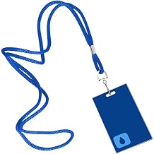 Severance TV Show Keycard ID Badge Blue PVC Card Lanyard