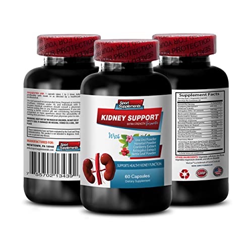 Antiaging Pills - Kidney Support - Birch Leaf, Kidney Support, Kidney Support Supplements, Kidney Cleanse, Herbal Kidney Cleanse, Cranberry Supplement, Astragalus, Astragalus Root 2 Bottles 120 Caps #TOP10