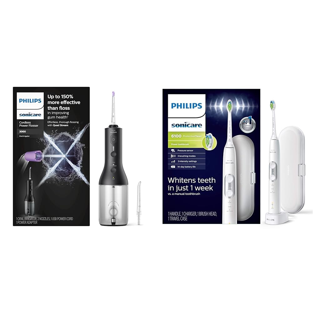Philips Sonicare Power Flosser Toothbrush System 7000, 54 OFF