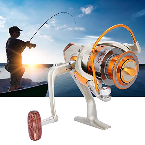 Antilog Fishing Reel, 12Bb Saltwater Spinning Wheel Ocean Sea Boat Ice Fishing Reel Trolling Metal Ef500-9000(Ef9000) #TOP6