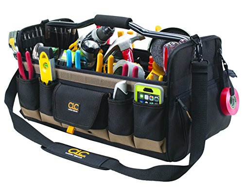 Clc Work Gear 1579 20 Inch, Open Top, Soft Sided Tool Box, 27 Pockets #TOP3