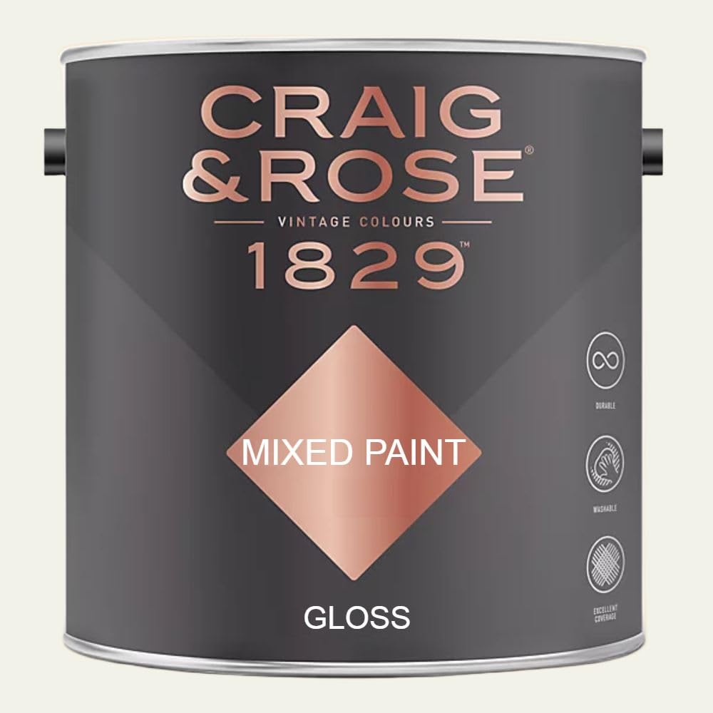 Paint Stop CRAIG & ROSE 1829 GLOSS WHITING 2.5L