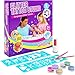GirlZone: Temporary Glitter Tattoos Kit for Girls, 33 Pieces, Arts & Crafts for Girls, Great Gifts for Girls