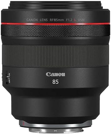 Canon RF 85mm F1.2 L USM Lens, Black
