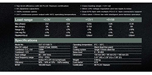 Build My PC, PC Builder, SilverStone Technology ST1500 Ti