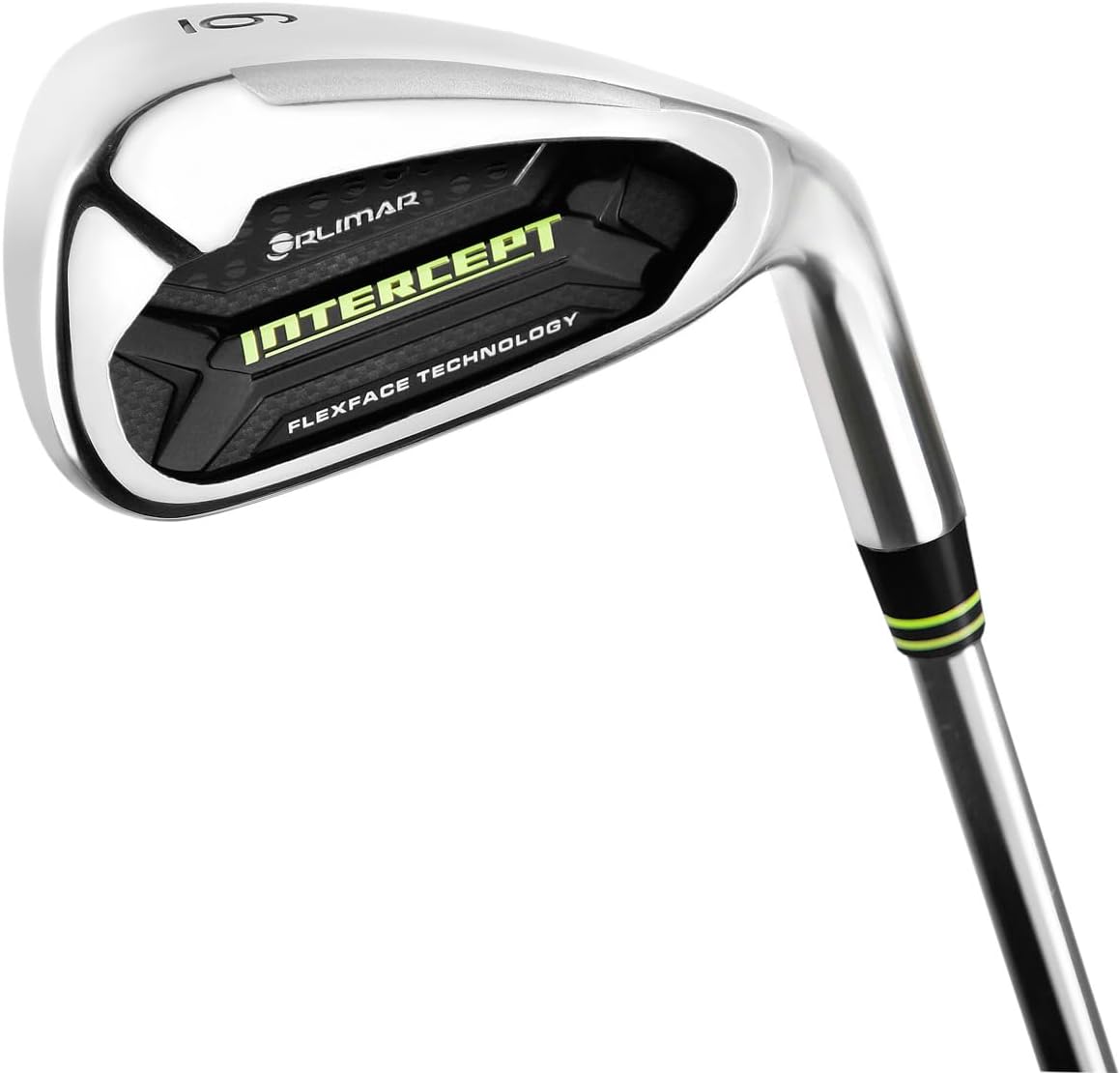 Orlimar Intercept Golf Iron Set for Men (5-PW, GW) Progressive Length, Right Handed Steel/Graphite Golf Clubs