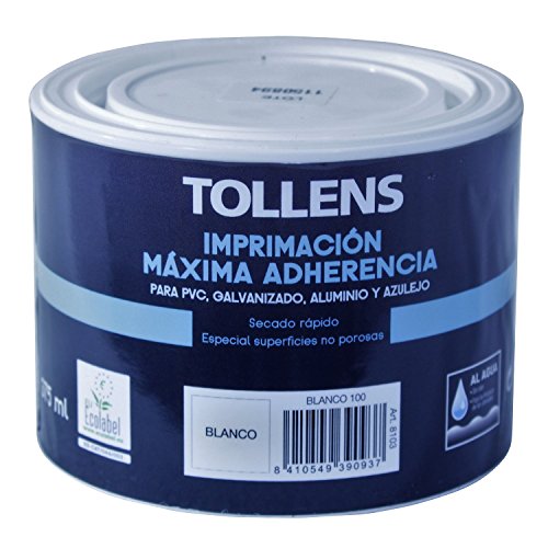 Tollens 8103 Imprimación de Máxima Adherencia, Blanco, 375 ml