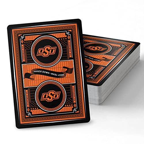 Image of YouTheFan NCAA Officially-Licensed Playing Cards - Original Artwork on All face Cards and Jokers - Team's Official Colors - Quality Linen Texture - Designed in The USA