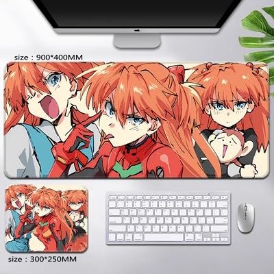 正規MelGeek × エヴァンゲリオン アスカ　ゲーミングマウスパッド MelGeek x Evangelion EVA-02 Asuka Horus Mouse | 8K Polling & 30K DPI