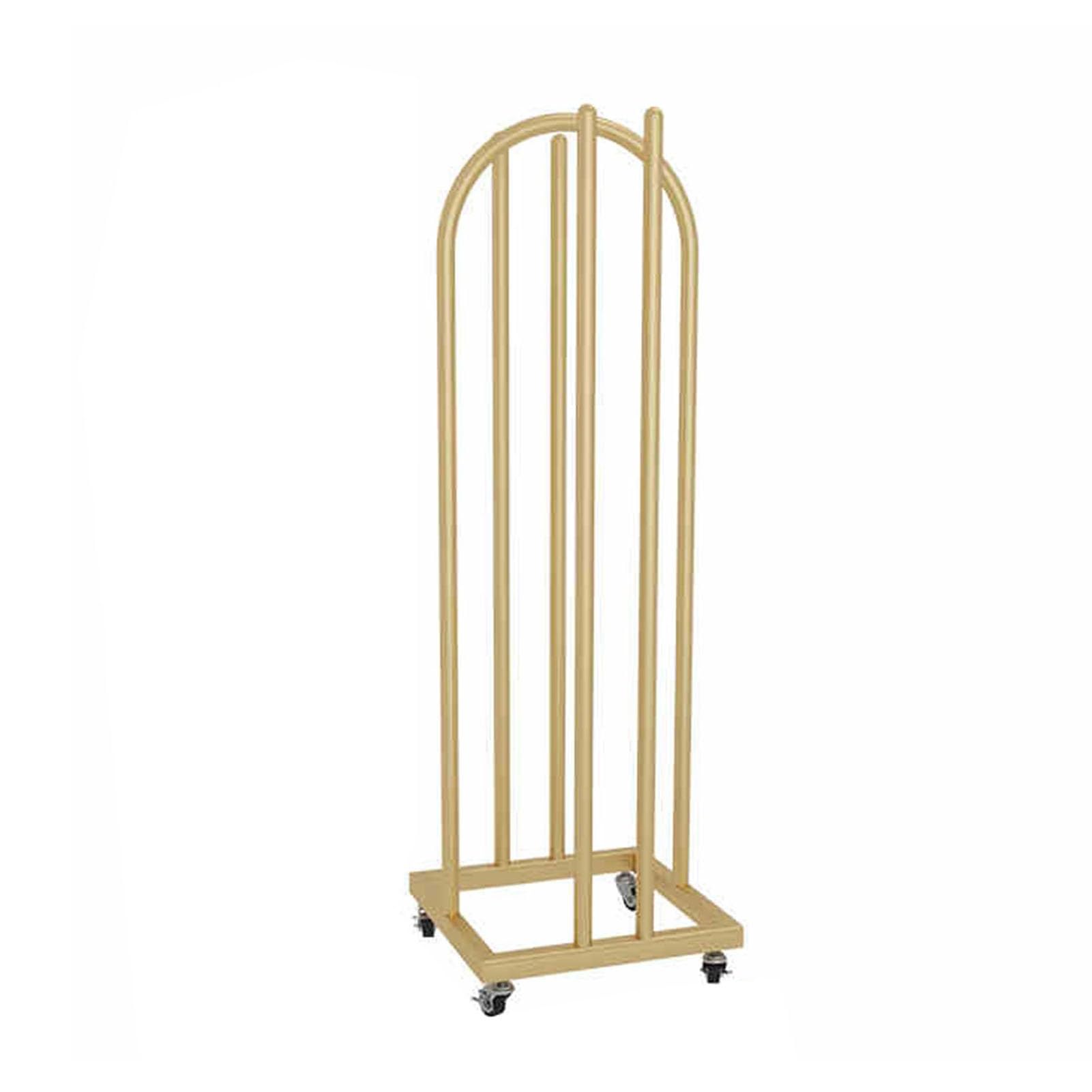 Support de cintre avec roulettes pour simplifier la buanderie