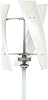 48V 9000W Magnetic Levitation Vertical Wind Turbine,3 Phase 3 Blades Wind Turbines Generator with Controller for Home Low Noise White