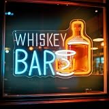 welinly Whiskey Neon Sign