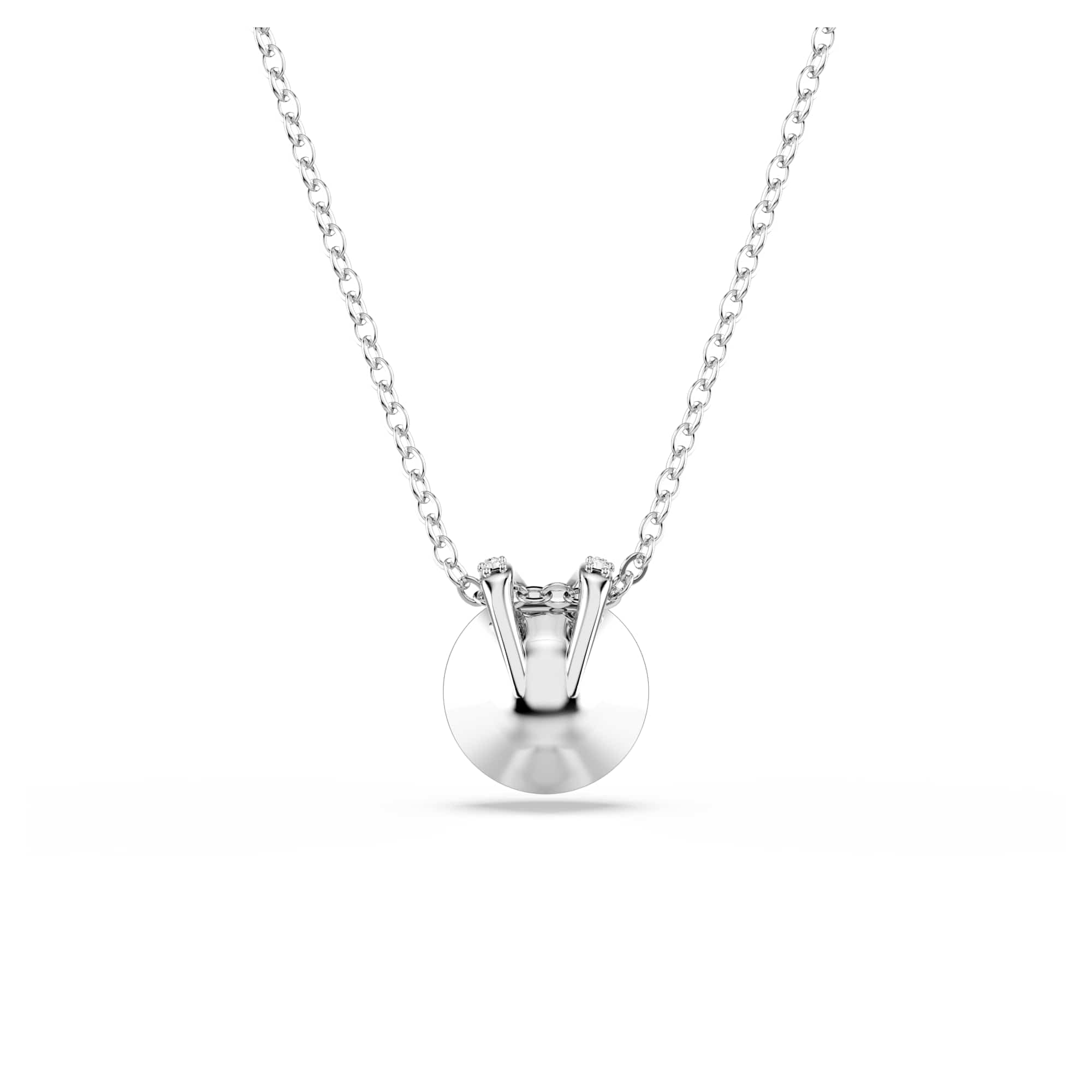 Swarovski Bella Collezione pendentif, taille ronde, plaqué rhodium