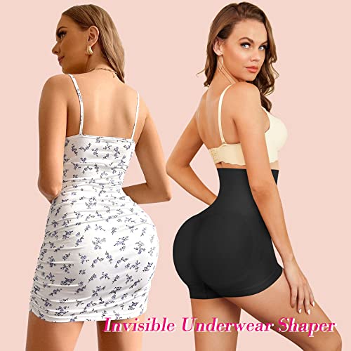 Nebility Butt Lifter Padded Shapewear High Waist Hip Enhancer Pads Shorts Women Seamless Underwear Tummy Control Panty3