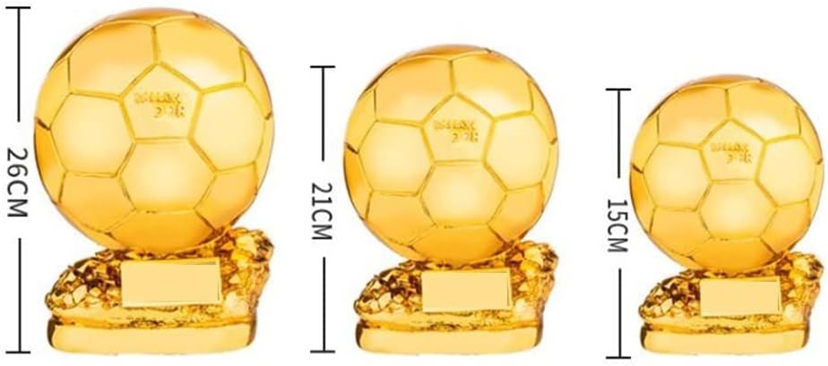 World Cup Golden Ball Award, Soccer Gift Trophy, Best Player Award Outstanding Player Mr. Football Fan Souvenir
