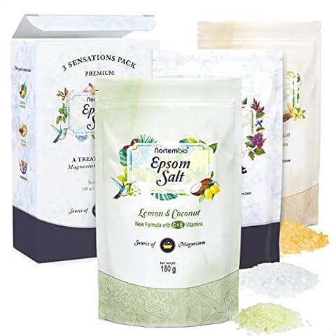 Nortembio Epsom Salt Gift Pack with Fragrances Cover