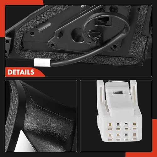 A-Premium Passenger Side Power Door Mirror Compatible with Nissan by A-Premium - Used condition - Image 6
