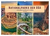Nationalparks der USA - atemberaubend schön (Wandkalender 2026 DIN A2 quer), CALVENDO Monatskalender: Mit 59 offiziellen Nationalparks gelten die USA ... meisten Naturschutzgebieten. (CALVENDO Natur)