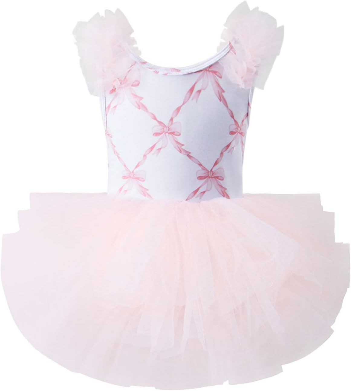 KARETT Toddler Ballet Outfit Sleeveless with Snap Gymnastics Leotards for Girls 1-7Y