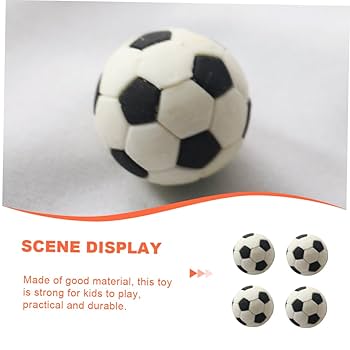 ミニチュアサッカーボール Amazon | HOLIDYOYO 4個ミニチュアサッカーボール ミニハウス用