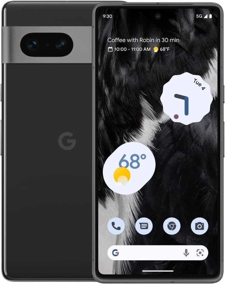Google Pixel 7 5G T-Mobile 128GB Black (Renewed)