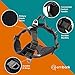 Embark Adventure Dog Harness, Reflective Trim No Pull Dog Harness Medium Sized Dogs - Military Grade Nylon, Front Clip with Gel Lined Handle.
