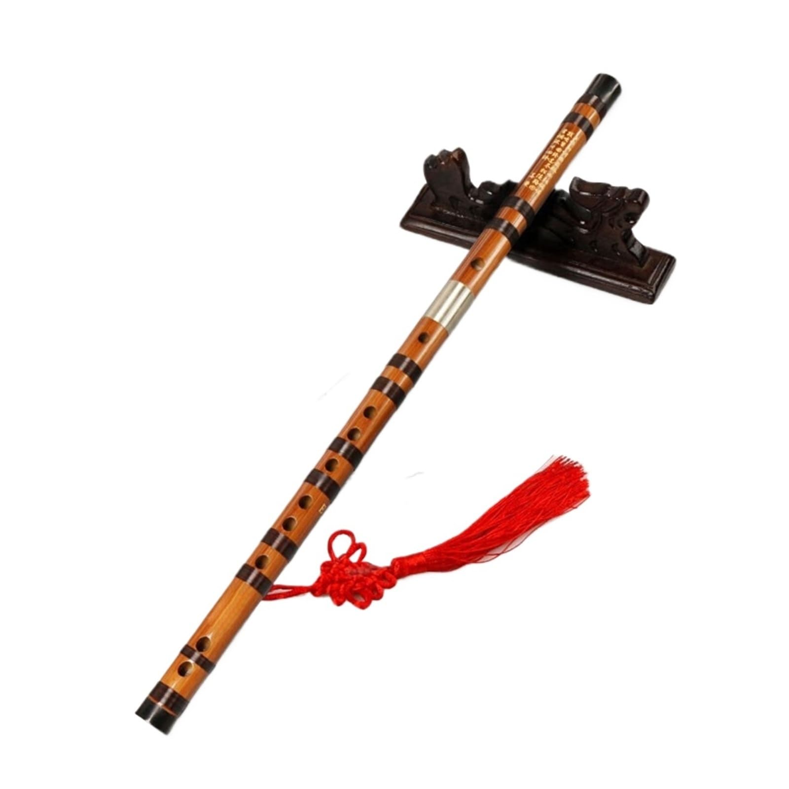 Flauto di bambù flauto traverso professionale per principianti(C key)