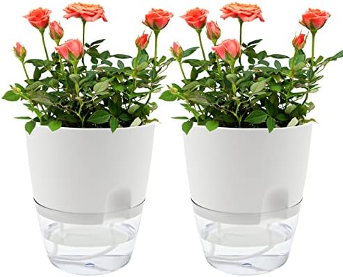 Pot auto-arrosant Garden ID Blanc main image 1