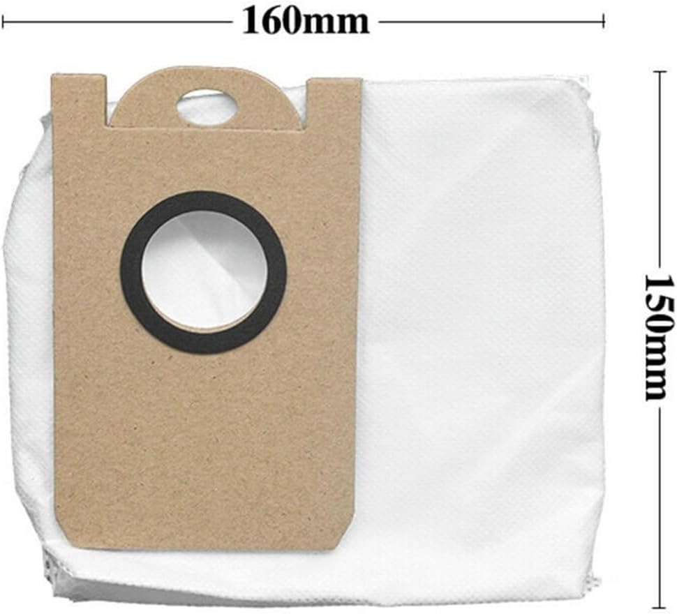 Vacuum Dust Bag Compatible for Proscenic M7 Pro M8 Pro Dust Bag Accessories Robot Vacuum Cleaner Dust Collection Bag Large Capacity 2.5L Cloth Bags(35pca)