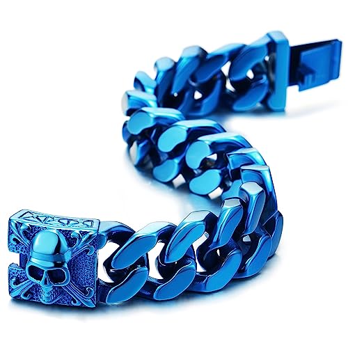 Pulsera de acero estilo vintage para hombre miniatura 4