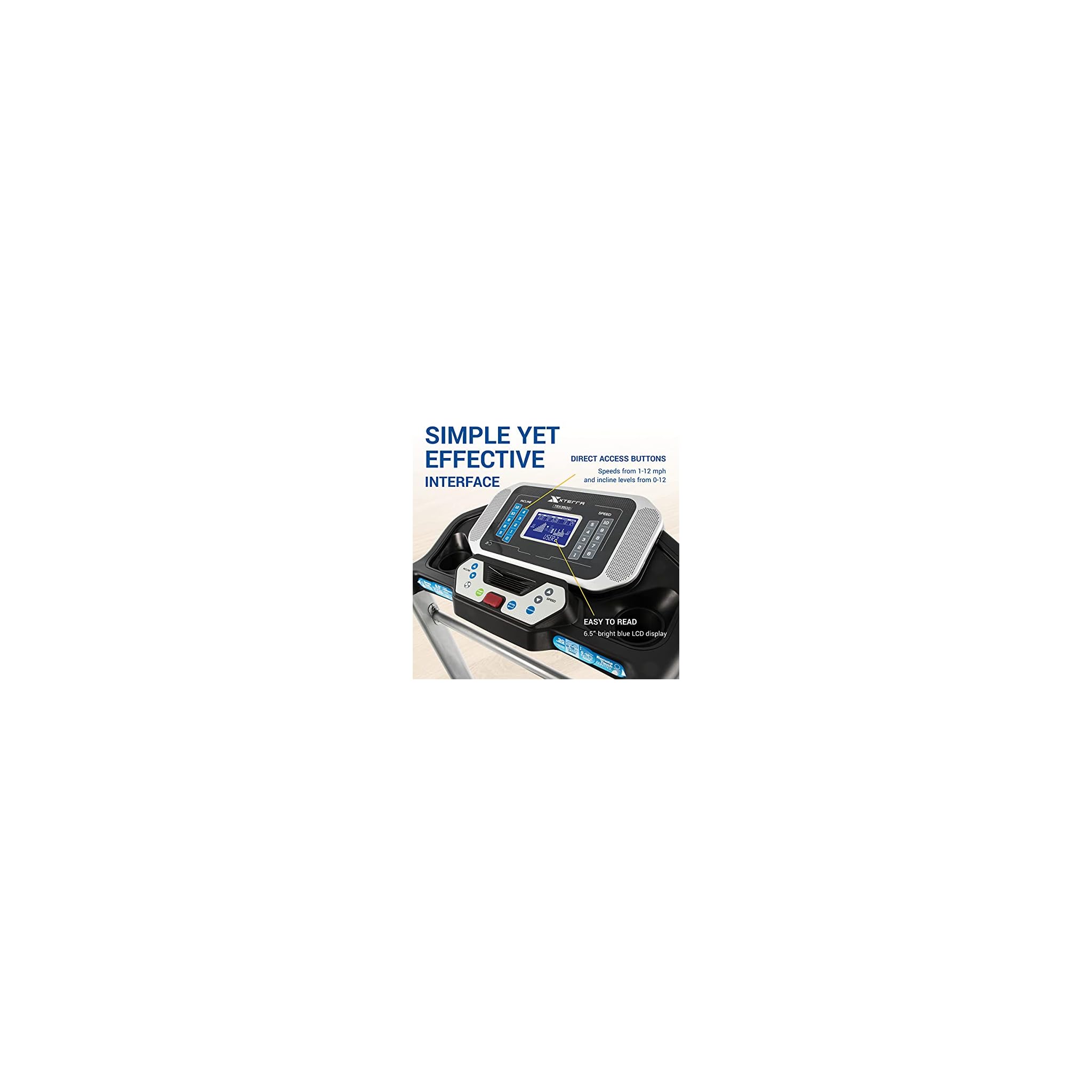 XTERRA Fitness TRX3500 Folding Treadmill Need For Run
