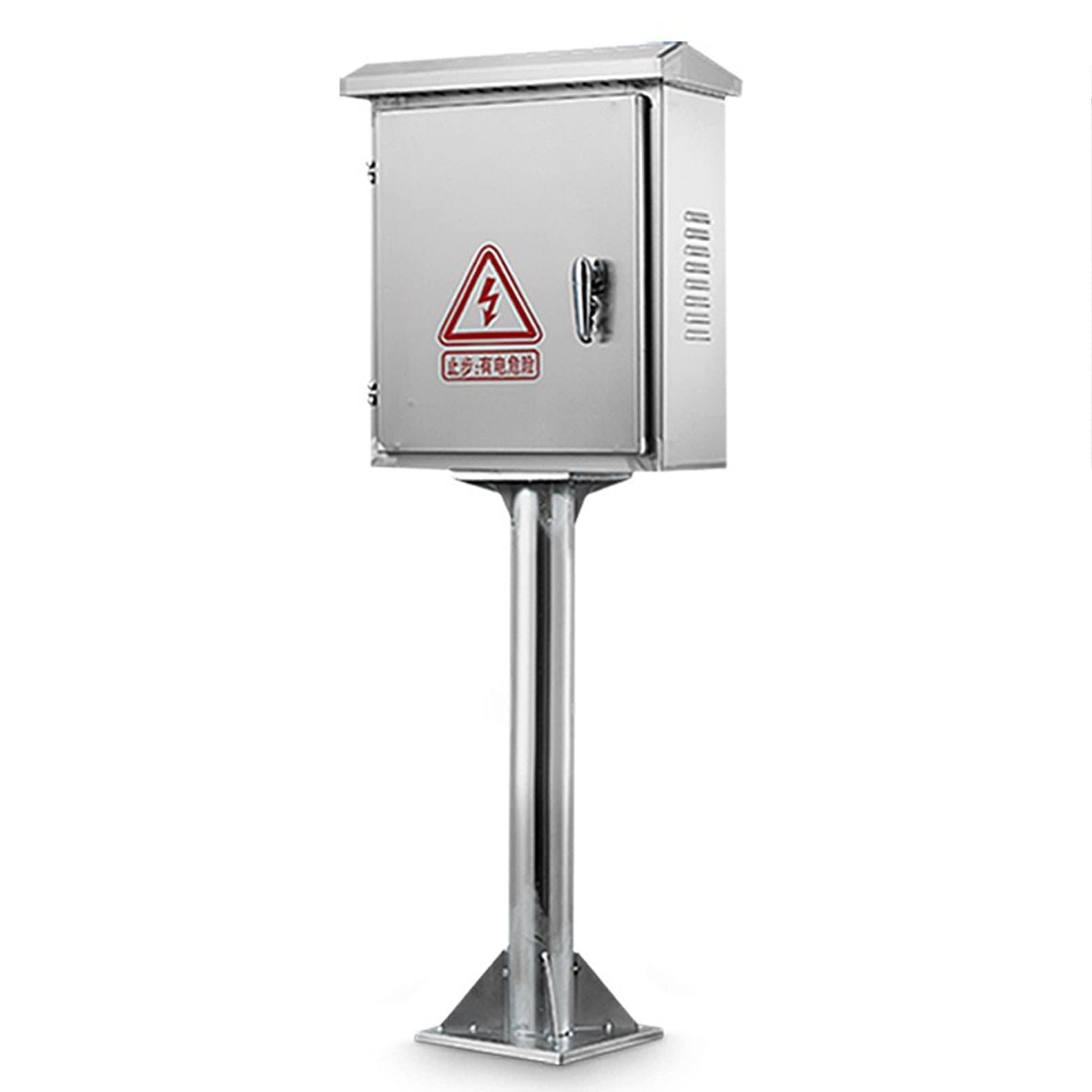 XBTGS Scatola di giunzione elettrica resistente alle intemperie in acciaio inossidabile, armadio di giunzione da pavimento con serrature e cerniere rinforzate, porta a doppio strato, altezza 50 cm-30